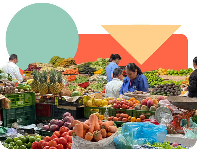 Aprovechamiento en plazas de mercado